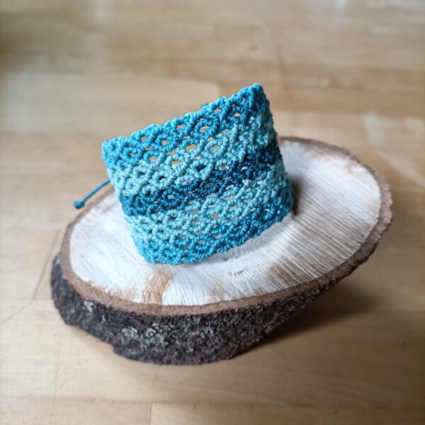 Tides & Leaves Micromacramé Armband - Afbeelding 2