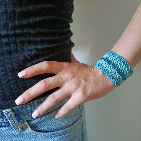 Tides & Leaves Micromacramé Armband - Afbeelding 4