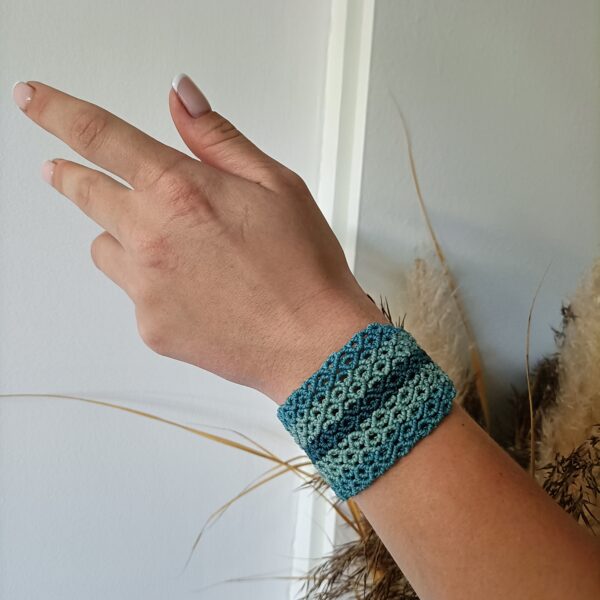 Tides & Leaves Micromacramé Armband - Afbeelding 5