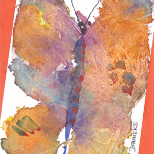 KLEURvanWATER-aquarelkaart FLADDEREN