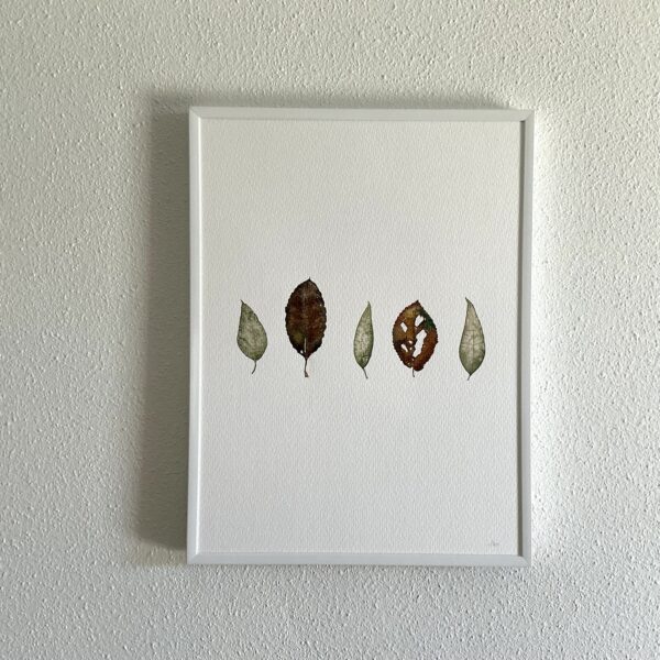 Aquarel Leafs