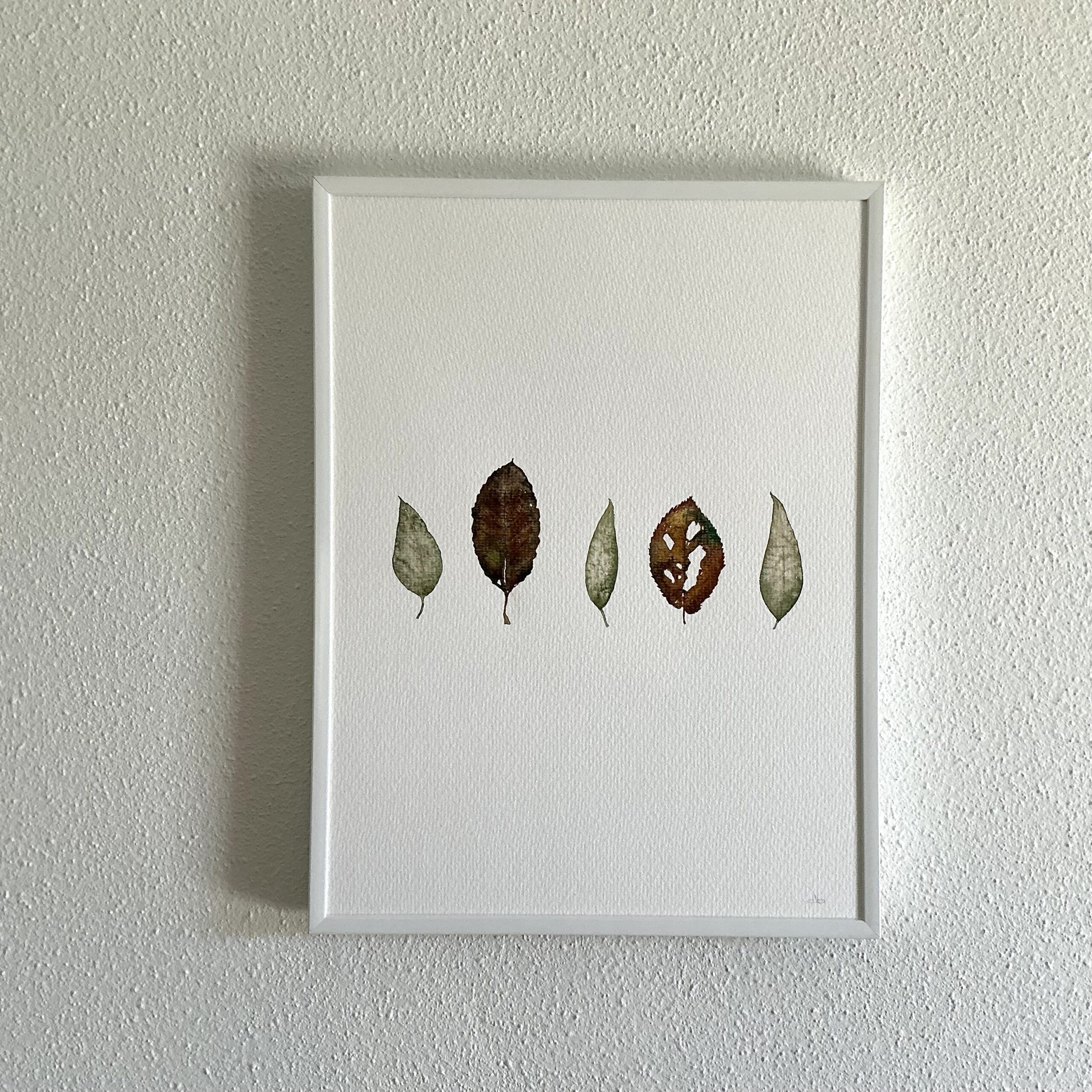 Aquarel Leafs