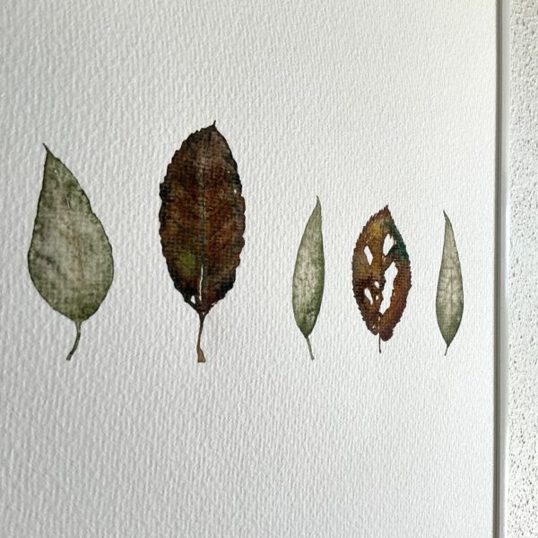 aquarel Leafs - Afbeelding 2