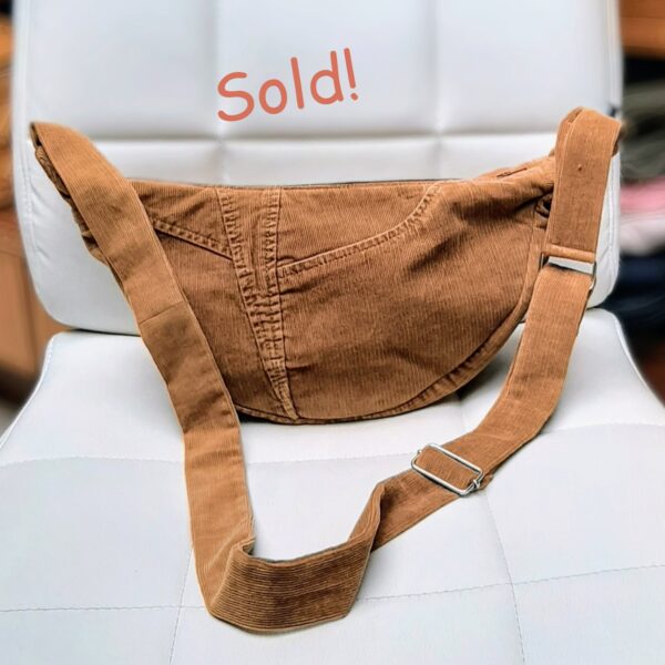Kidukusewing - Slingbag ribfluweel