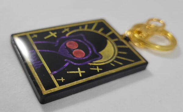 Kat tarot kaart sleutelhanger - Afbeelding 4