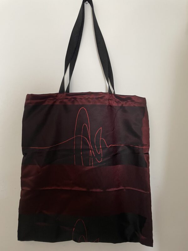 Totebag met pop-art panel - Afbeelding 2