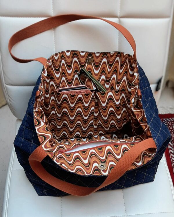 Kidukusewing - Quilted schoudertas - Afbeelding 3
