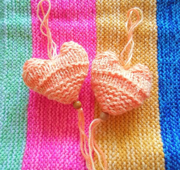 2 Kleine hartjes sleutelhangers - Afbeelding 2