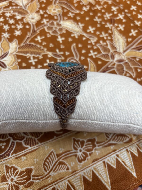 afrikaanse turkoois armband. - Afbeelding 2