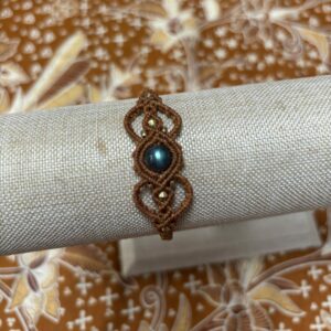 labradoriet kraal armbandje