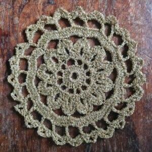 Kerstkleedje patroon bloem