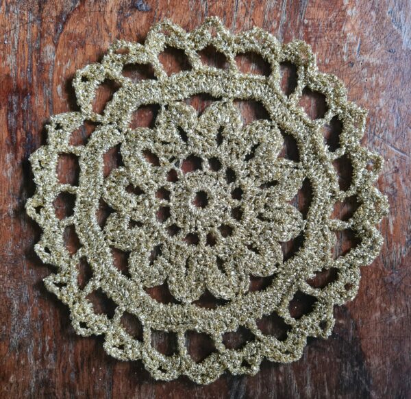 Kerstkleedje patroon bloem