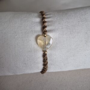 Carin's Macramé armbandje Geluk