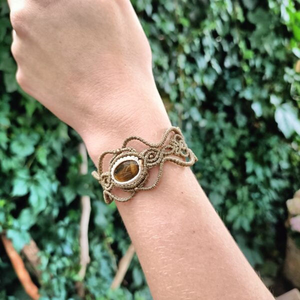 ✨Armband Aphrodite met Tijgeroog ✨ - Afbeelding 3