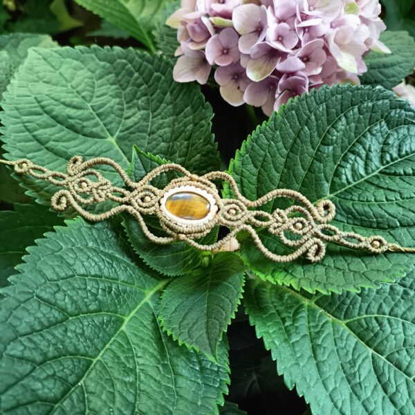 ✨Armband Aphrodite met Tijgeroog ✨ - Afbeelding 2