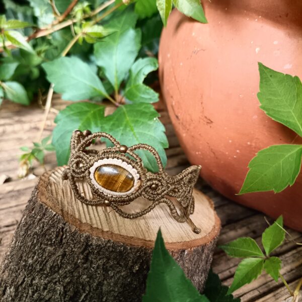 ✨Armband Aphrodite met Tijgeroog ✨ - Afbeelding 4