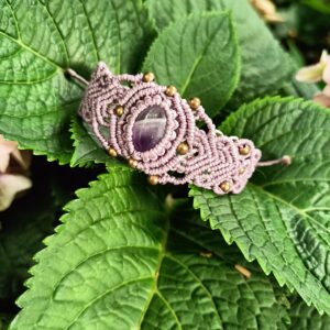 Armband Meau met Amethist