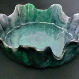 Uniek gekarteld schaaltje.