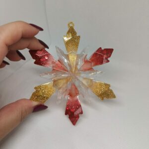 Kersthanger Ster van epoxy