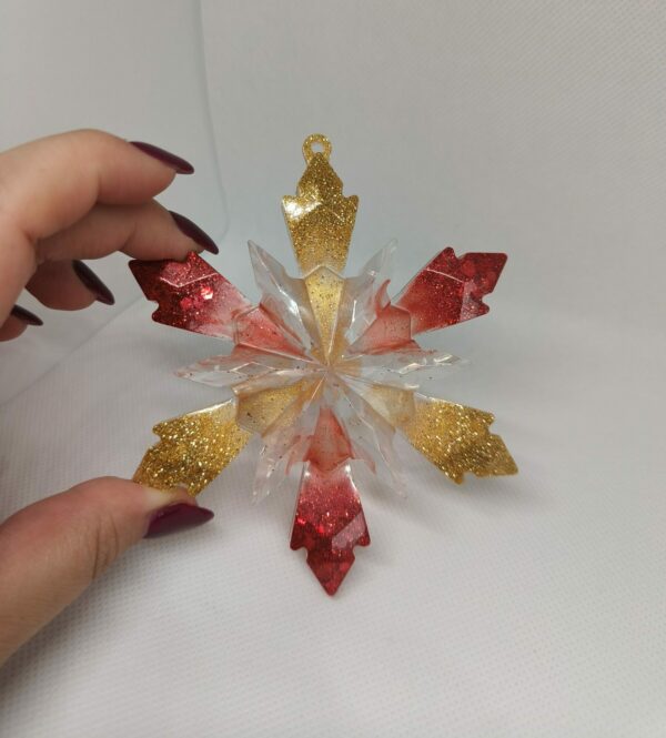 Kersthanger Ster van epoxy