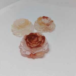 Epoxy roosjes, set van 3