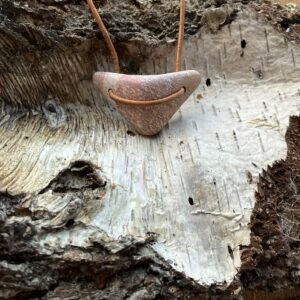 Henniestones- natuurstenen ketting kissii stone