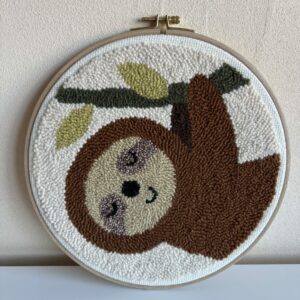 Wanddecoratie (kinderkamer) luiaard (inclusief verzendkosten)