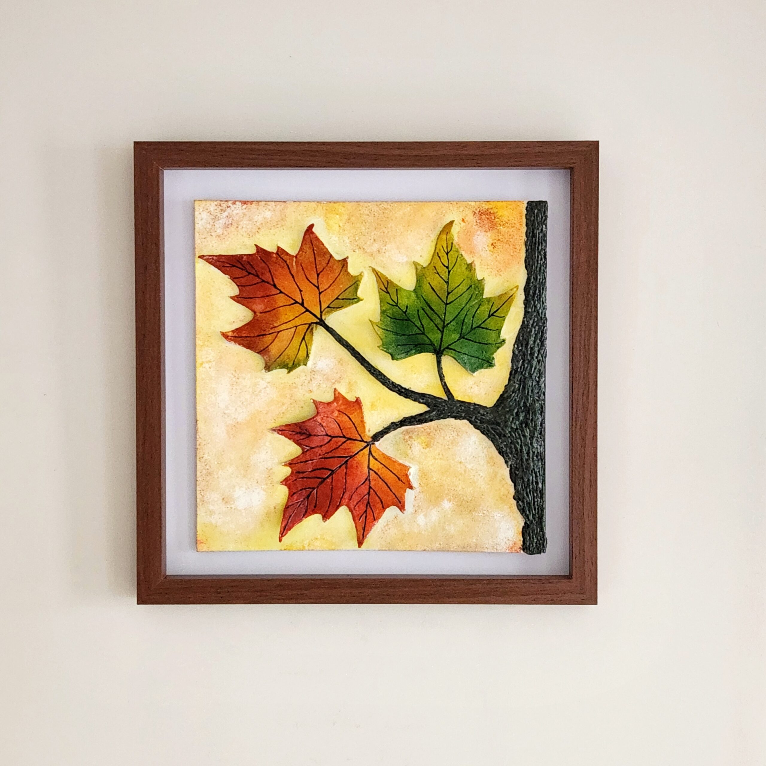 Autumn Whispers – Handmade Clay Art