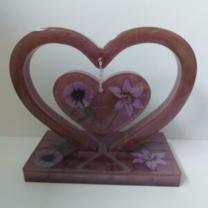 Mooi hart in hart beeld.