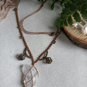 Ketting Yama met ruw Bergkristal