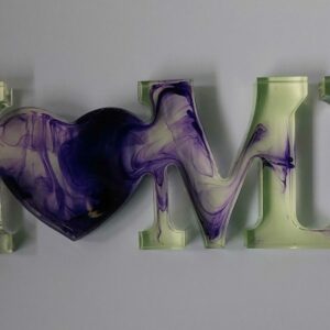 Mooie "HOME" decoratie.