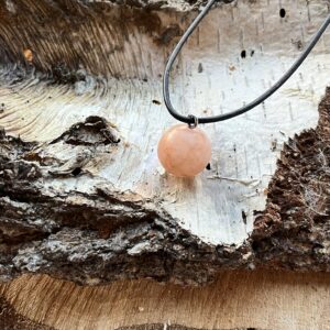 Henniestones- natuurstenen ketting steatiet