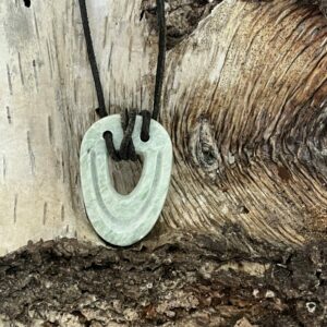 Henniestones- natuurstenen ketting steatiet