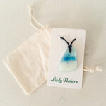 zeezicht hanger van gesmolten glas