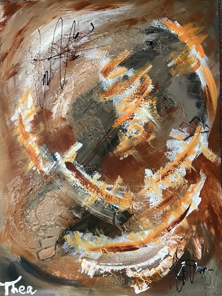 Acryl abstract